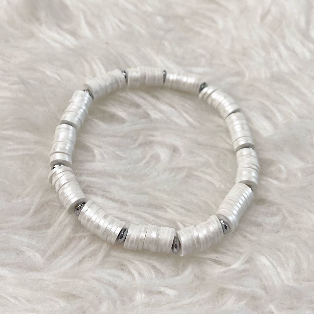 Moonlight Glow Heishi Bracelet